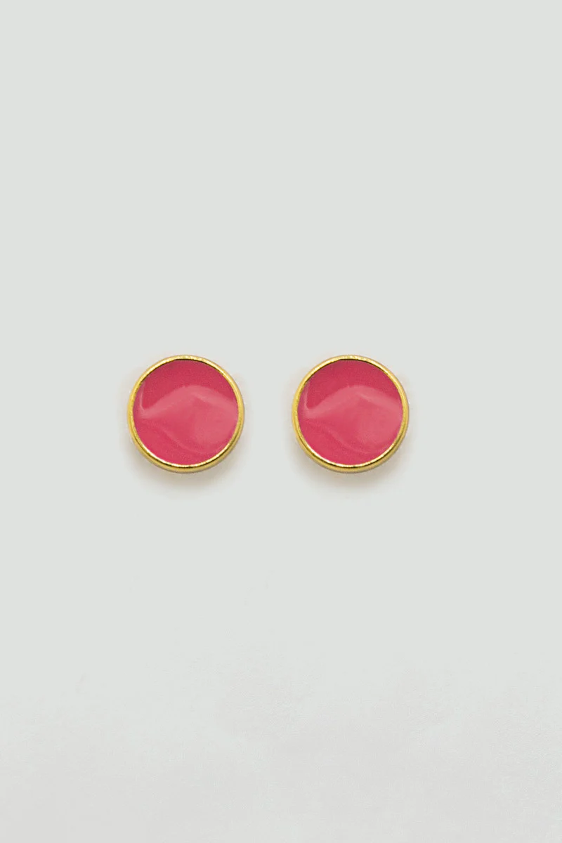 Ear Studs Pink AER-W21-042