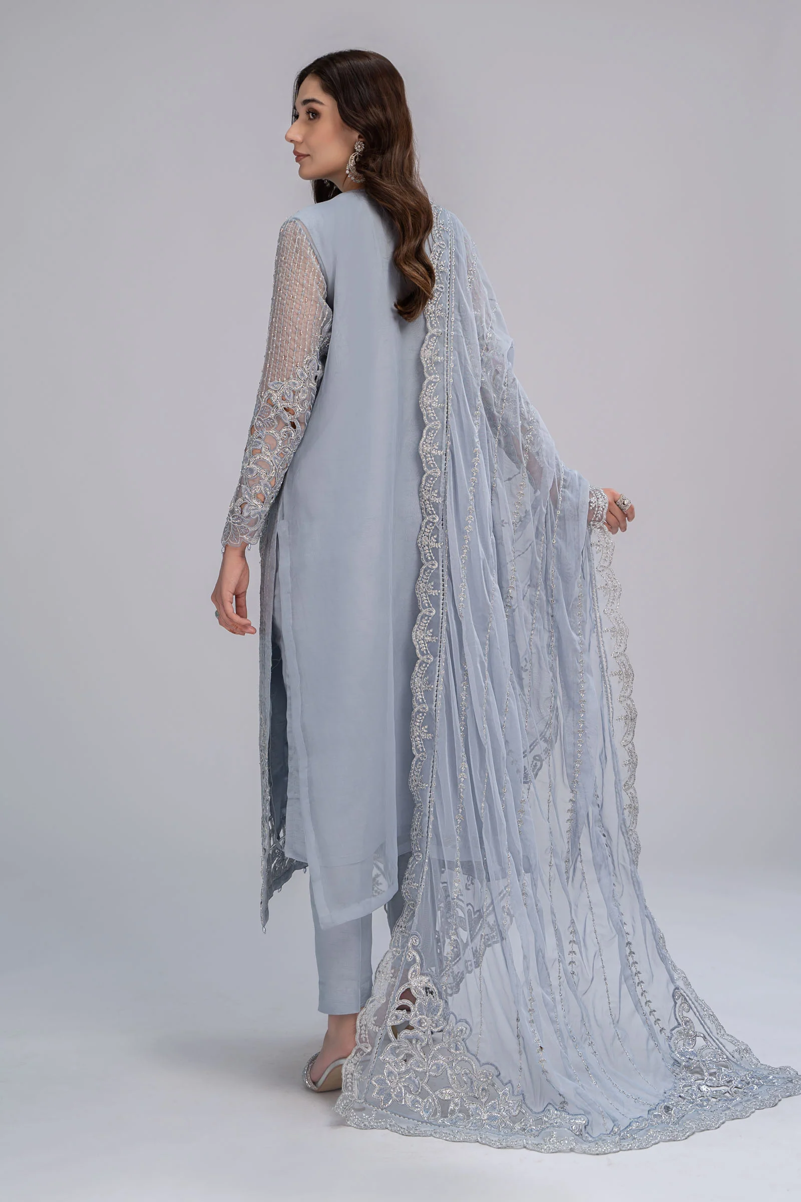 Suit Ice Blue BDS-2603 - Image 7
