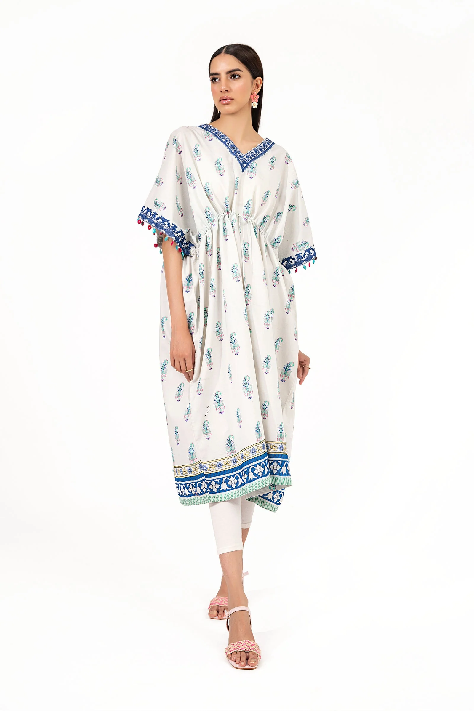 Suit White Printed BUTW22S016 - Image 6