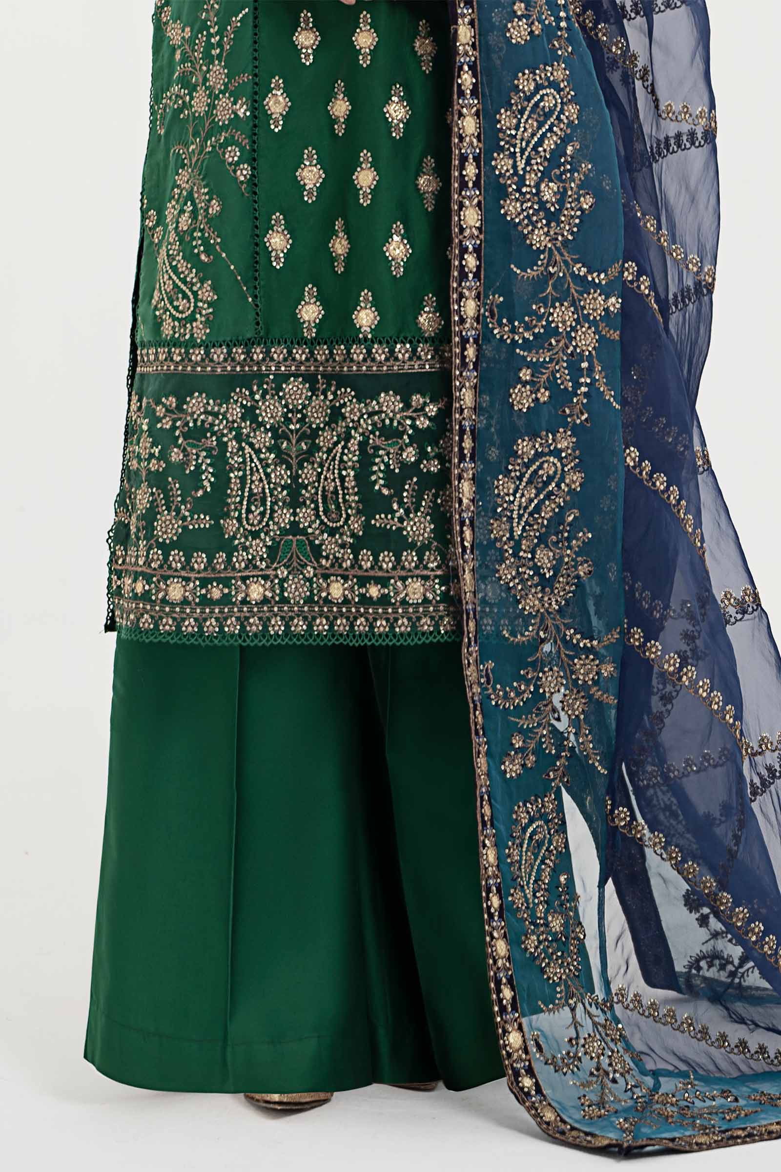 Suit Emerald Green CSS-711 - Image 4