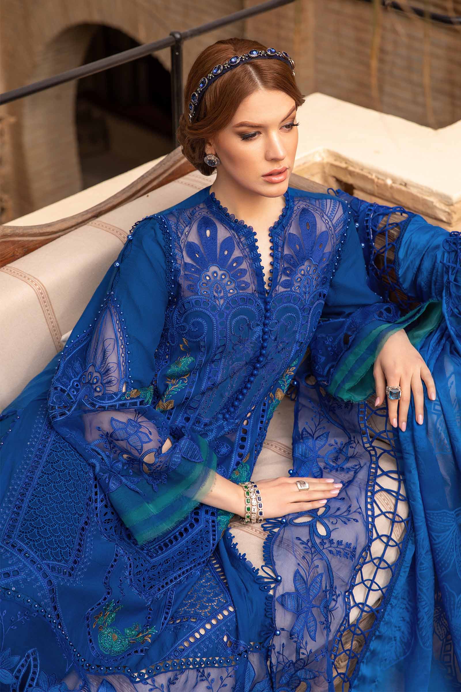 Unstitched Lawn | D-2404-B - Image 2