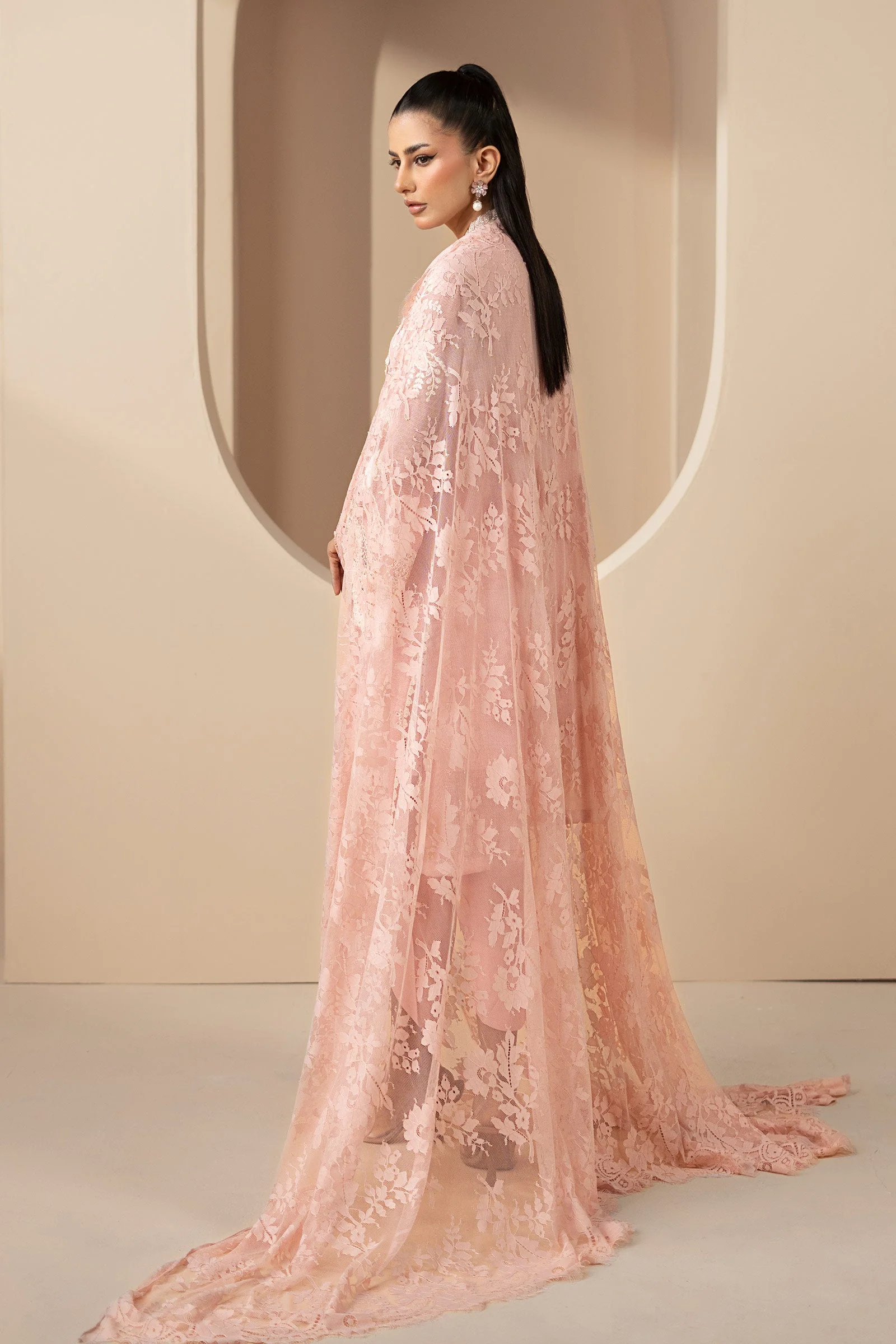 3 Piece Embroidered Lawn Karandi Suit - Image 4