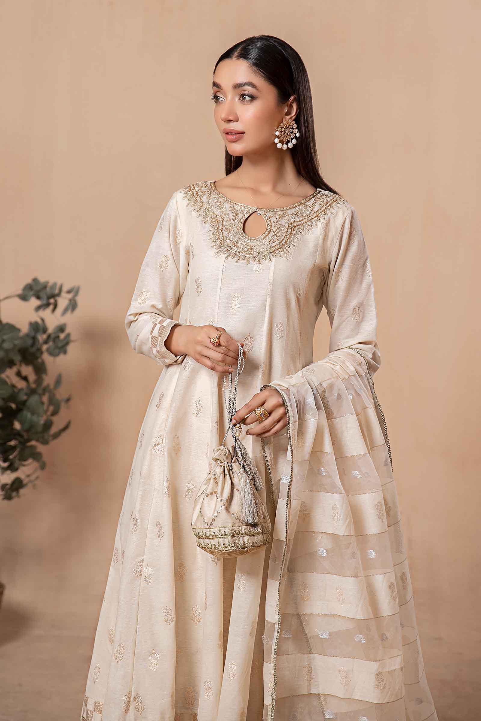 3 Piece Dyed Khadi Karandi Suit - Image 2