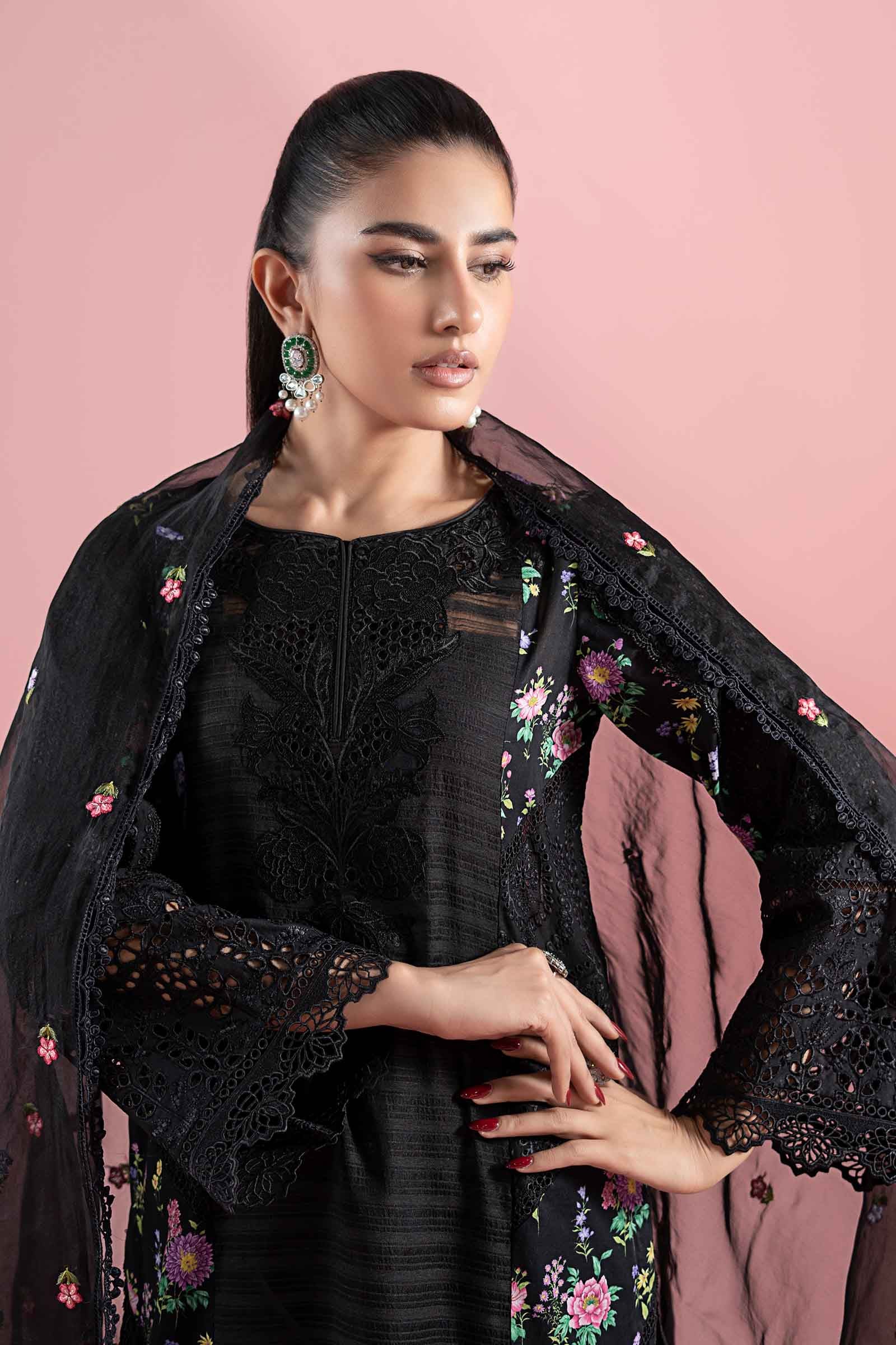 3 Piece Embroidered Lawn Suit - Image 2