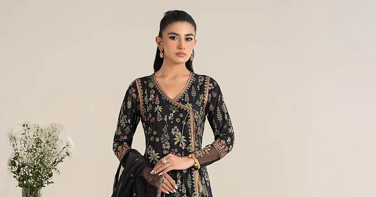 3 Piece Printed Lawn Suit - Image 9