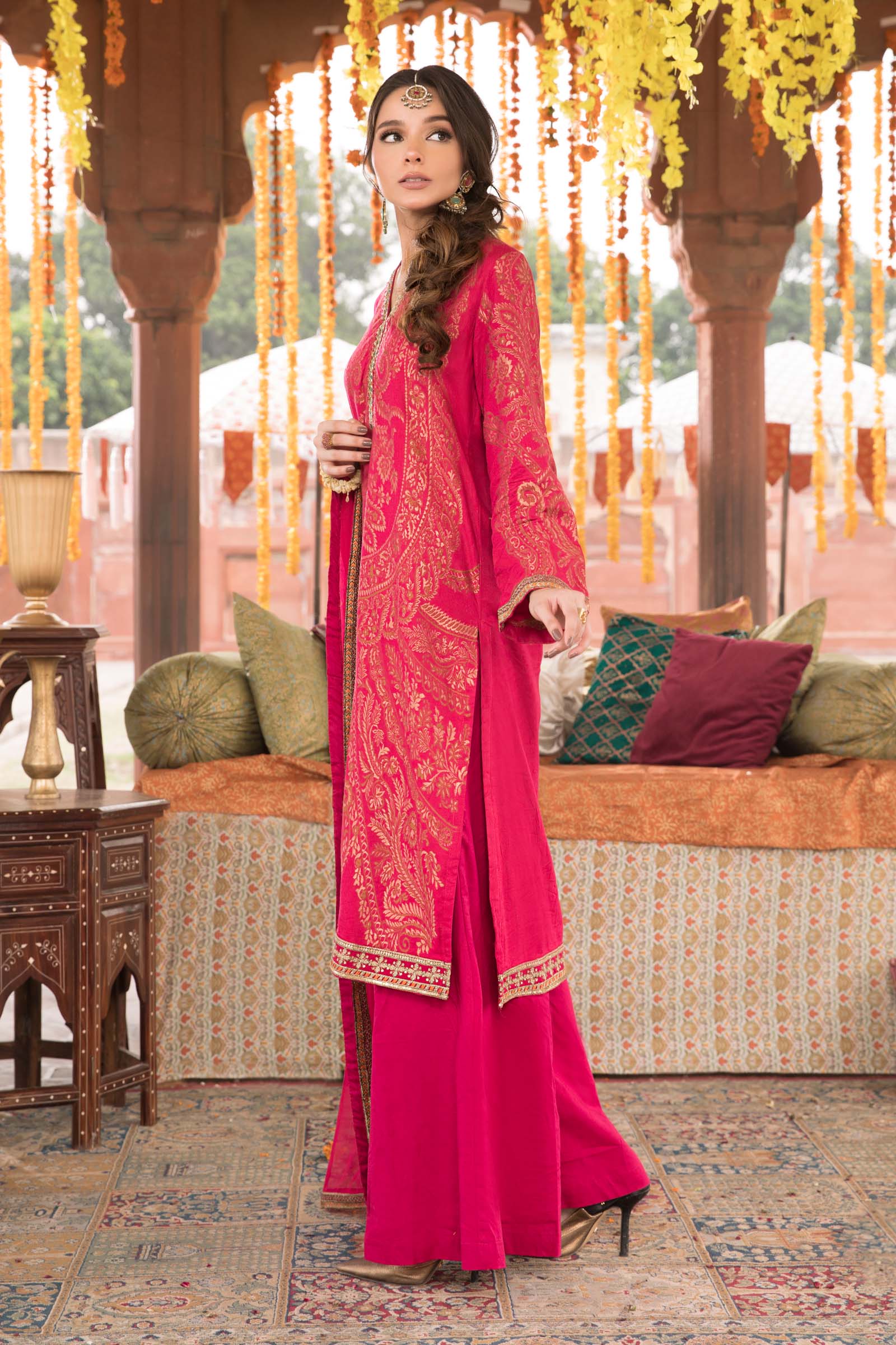 Suit Pink DW-W23-105 - Image 5
