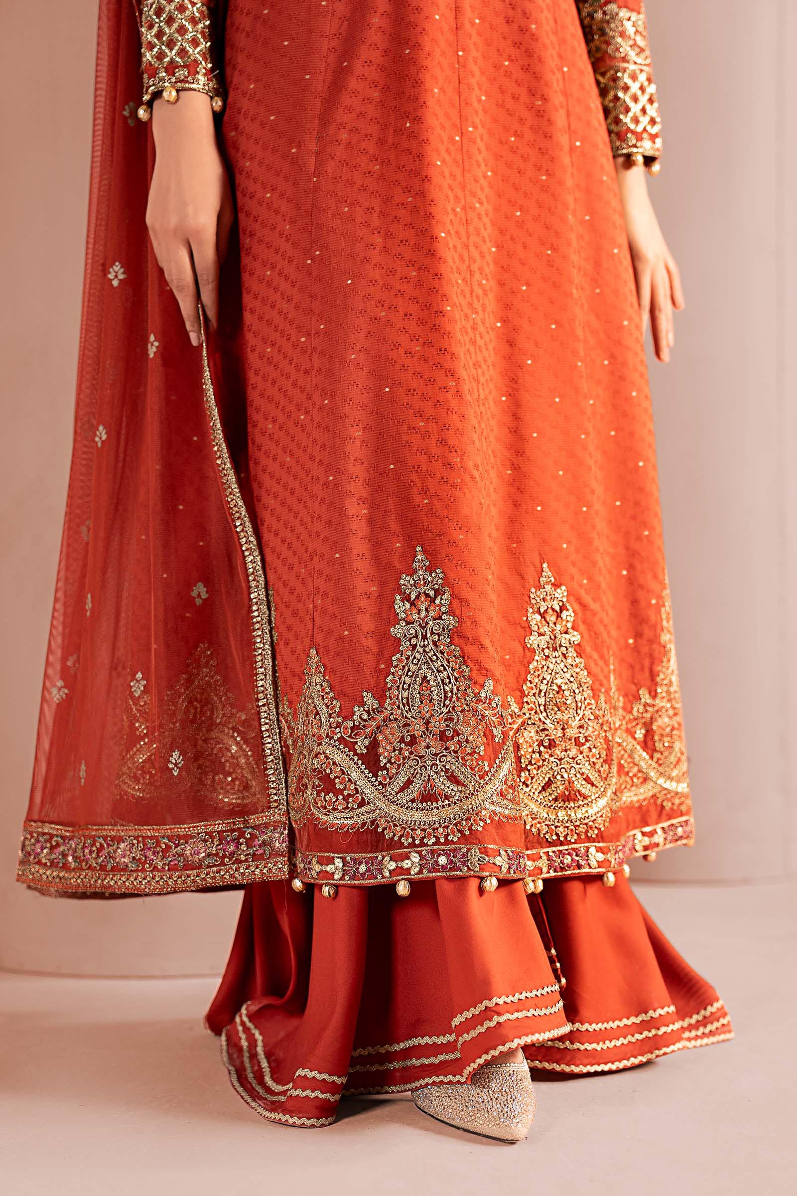 3 Piece Embroidered Filament Viscose Suit - Image 7