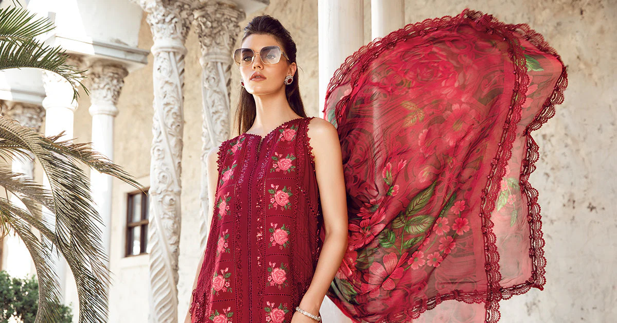 3 Piece - Unstitched Suit | EID LAWN-24-05 - Image 6
