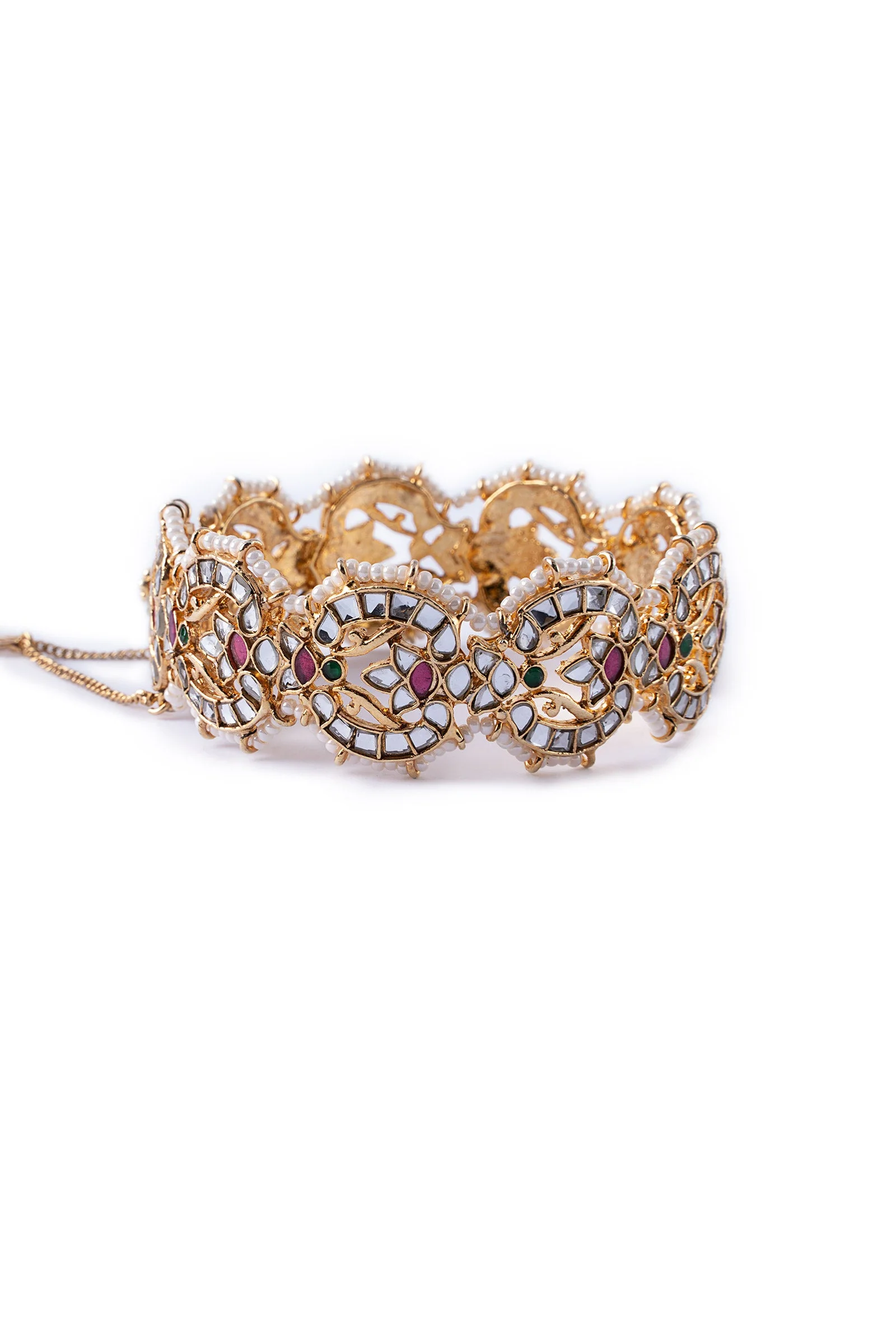 Kundan Halo Bangle - Image 4