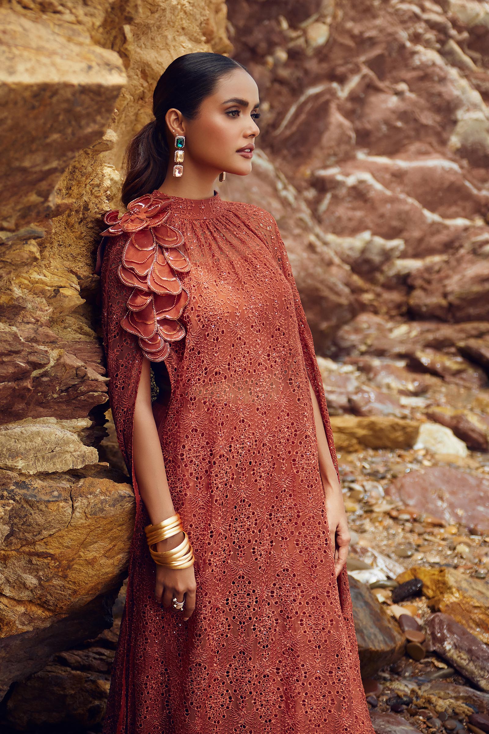 M.Luxe Fabrics Rust LF-512 - Image 2