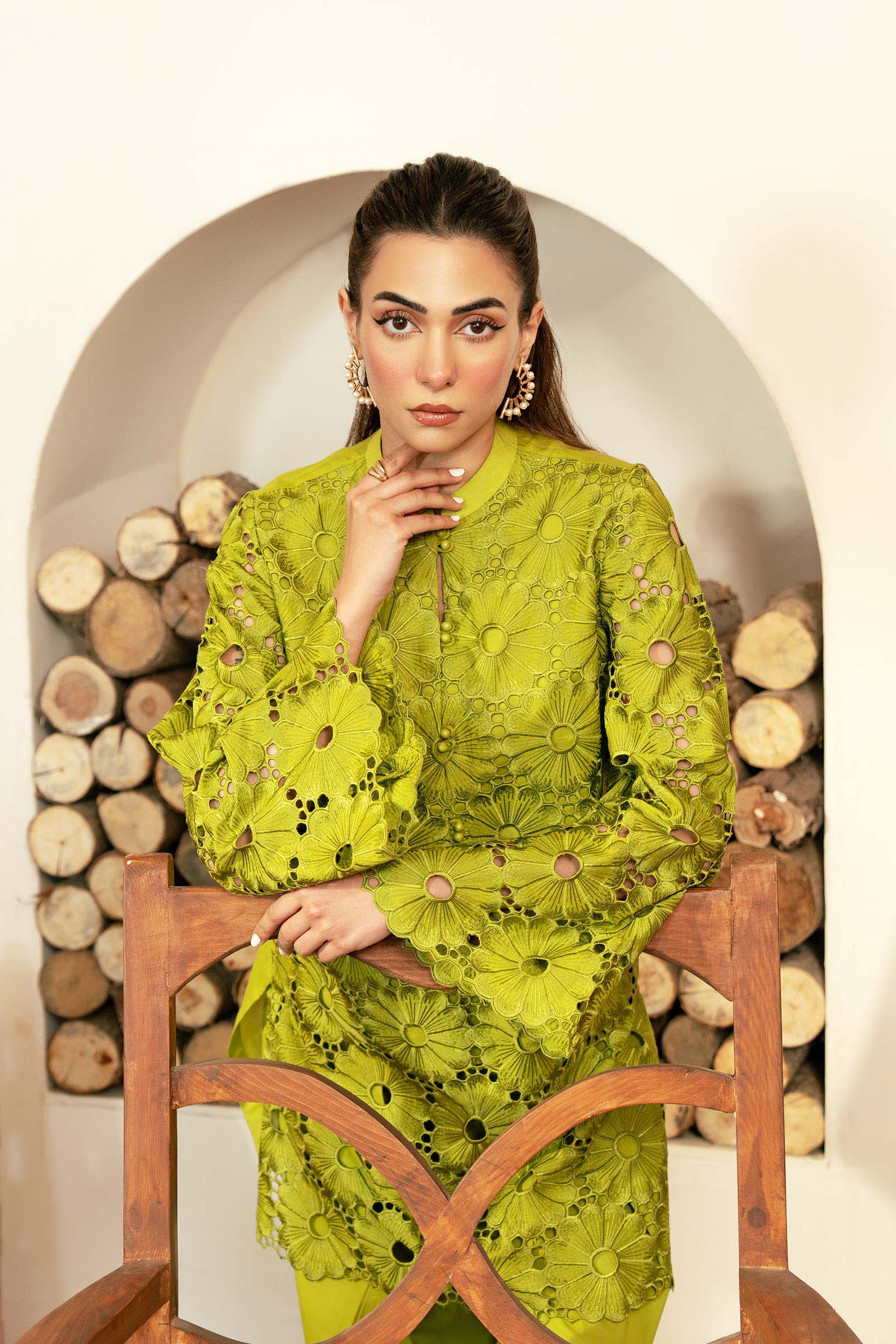 2 Pc Embroidered Lawn Suit - Image 2