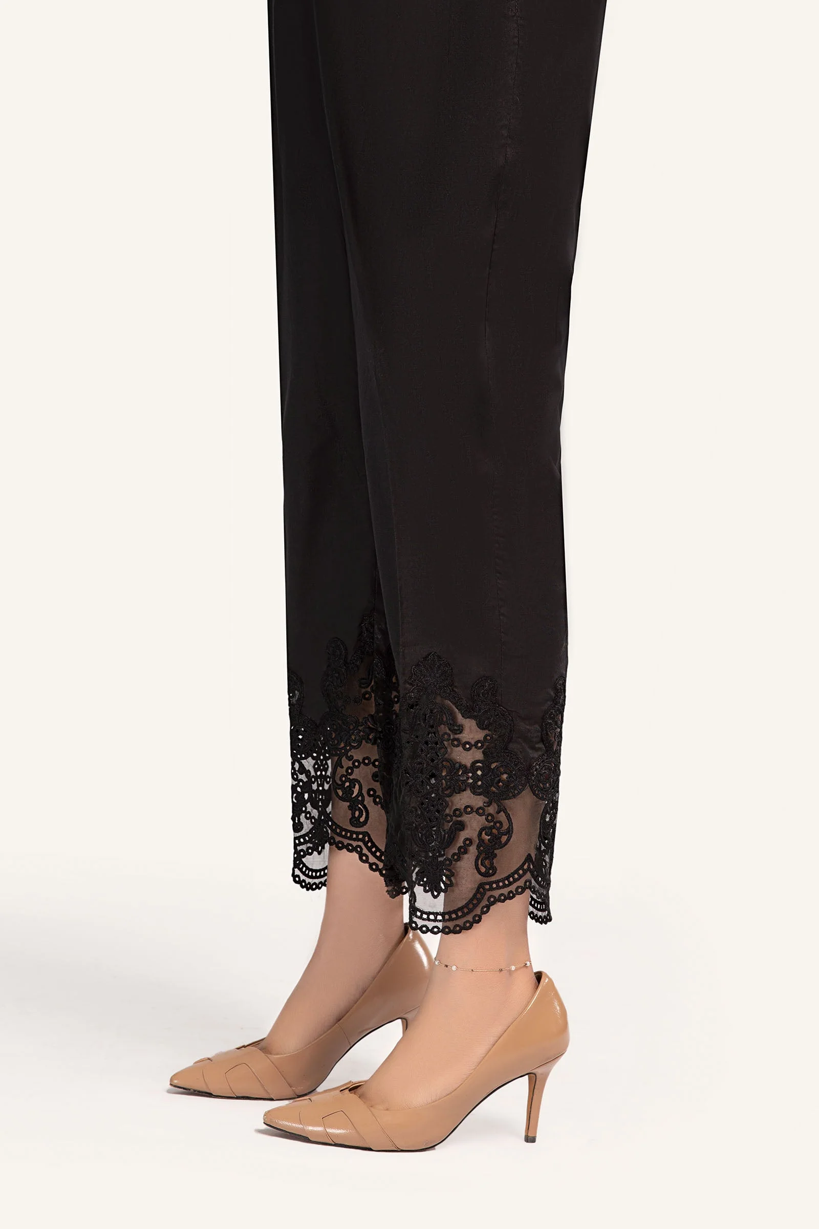 Embroidered Cambric Trouser | MB-EA23-164 - Image 2