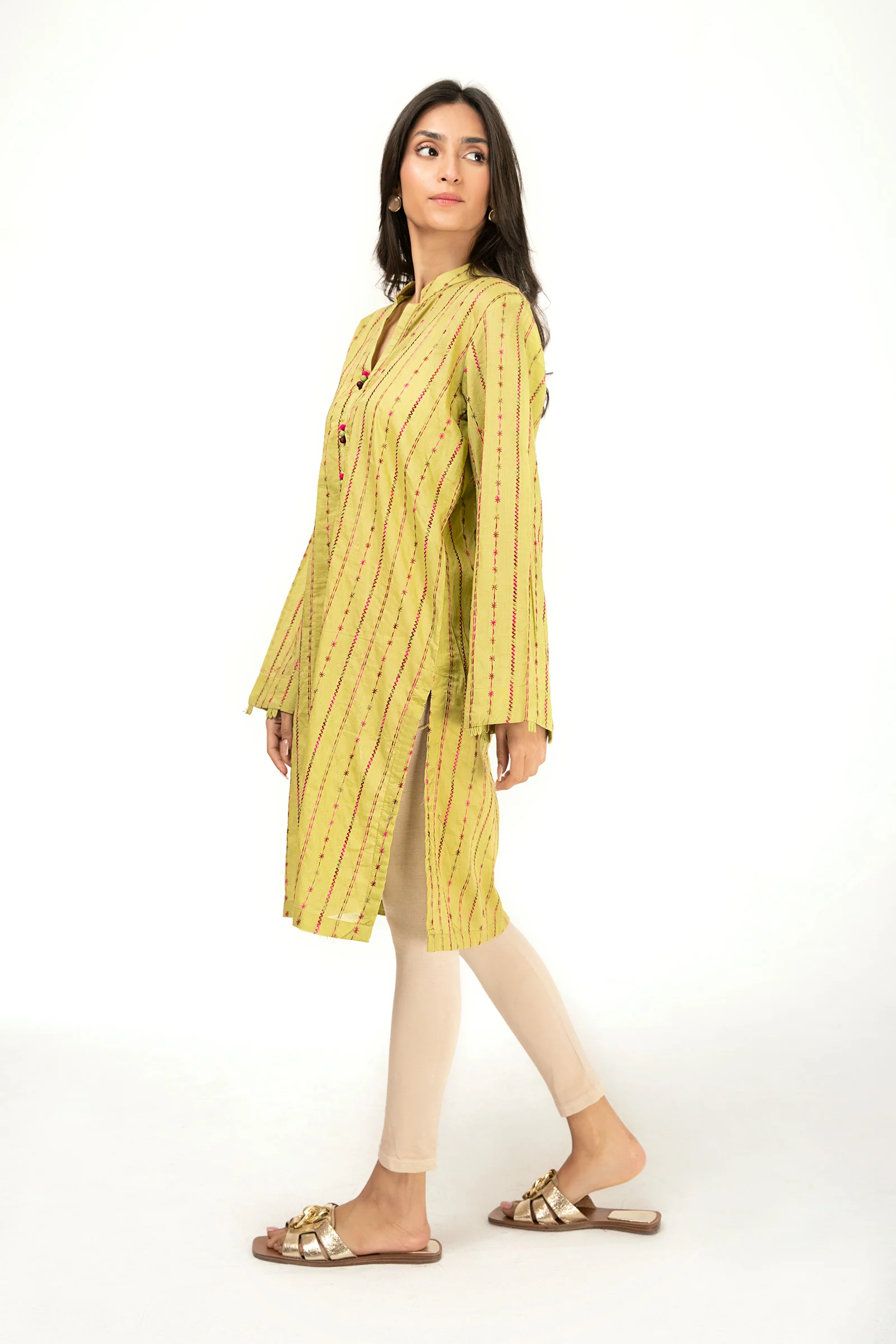 Shirt Olive Green MB-EF23-196 - Image 3