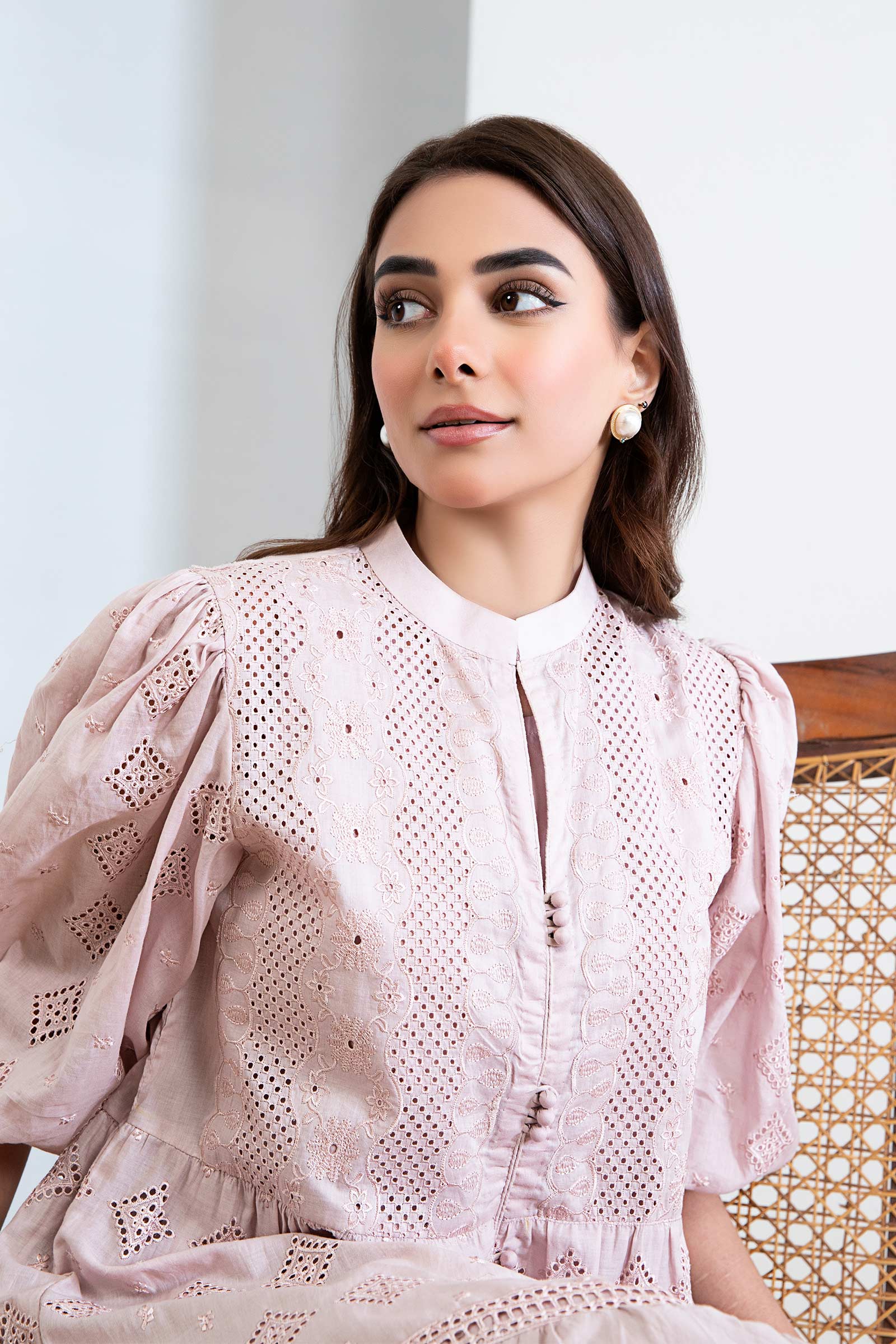 Embroidered Lawn Dress - Image 5