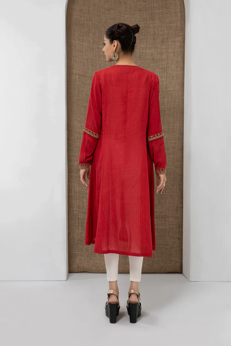 Shirt Red MB-SS21-156 - Image 4