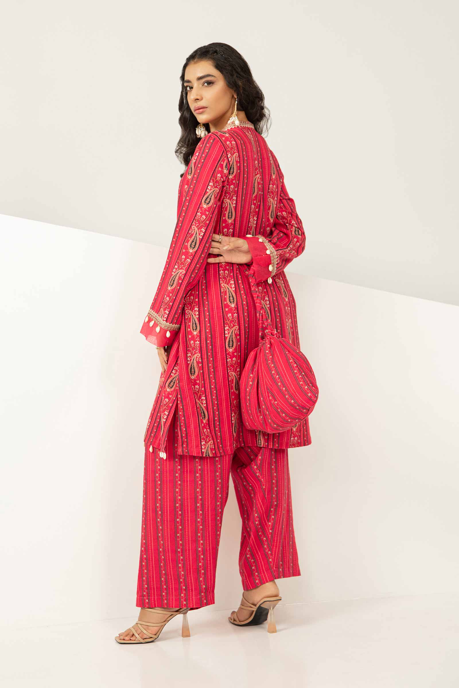 2 Piece - Khaddar Suit | MB-US23-206-A - Image 11
