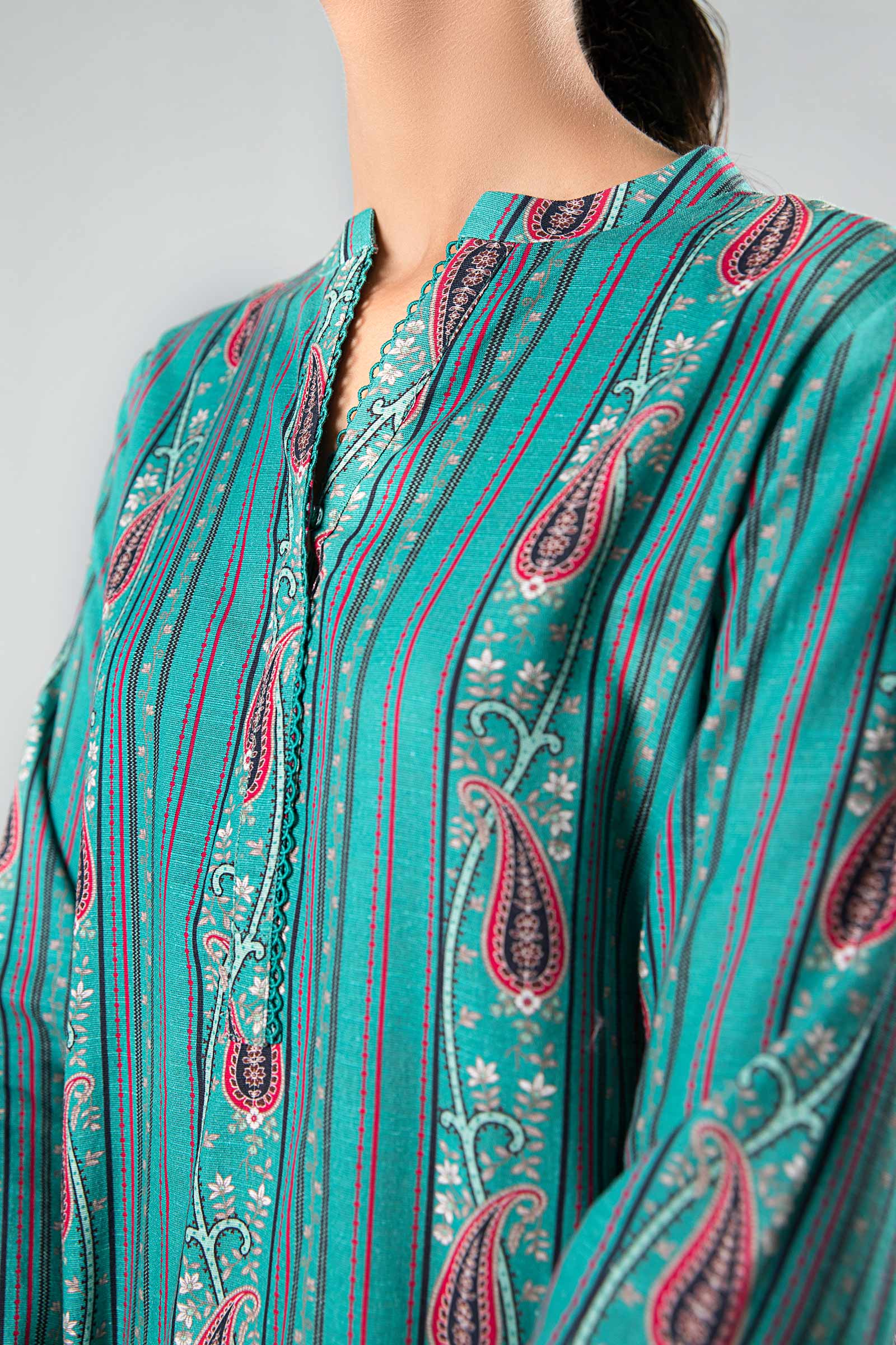 2 Piece - Khaddar Suit | MB-US23-206-B - Image 6