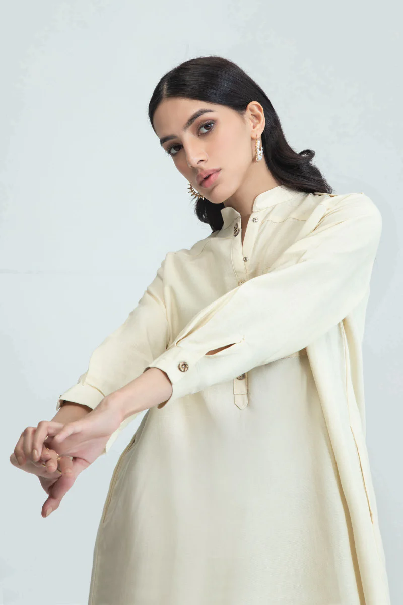 Shirt Ecru MB-W22-324 - Image 2