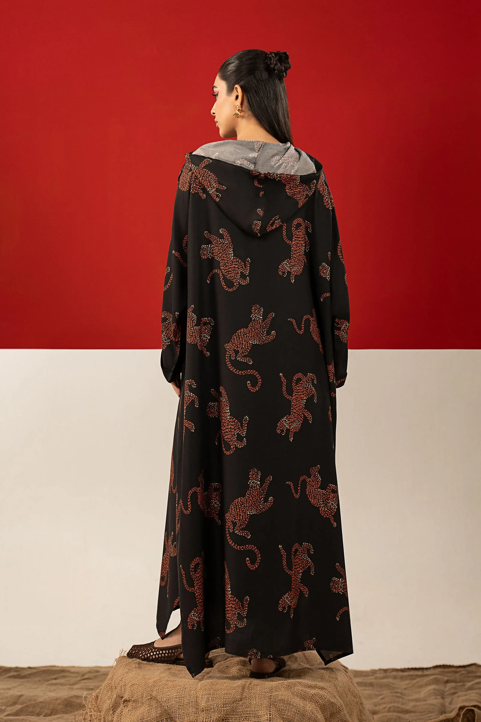 2 Pc Printed Linen Suit - Image 8