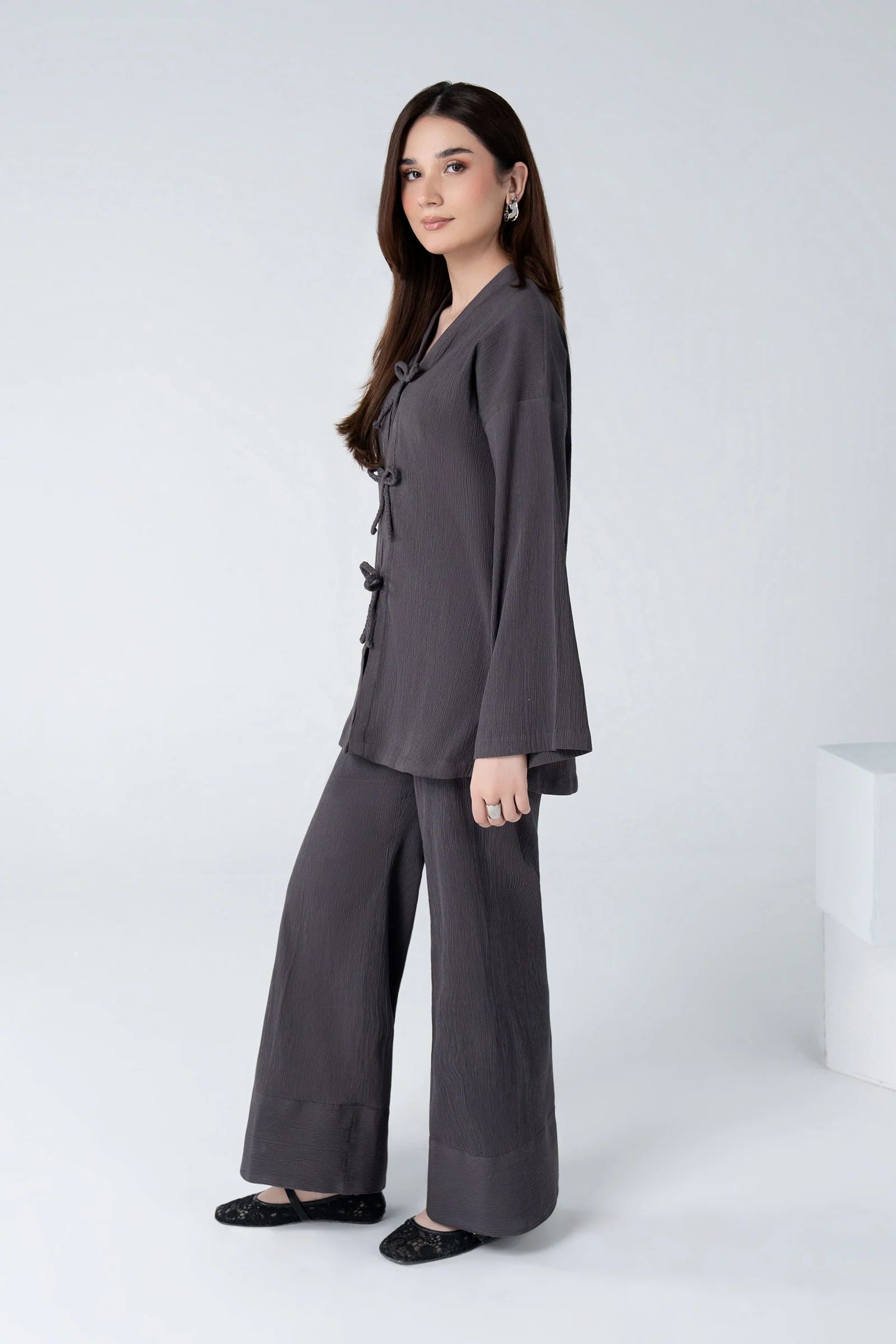 2 Pc Dyed Seer Sucker Suit - Image 6
