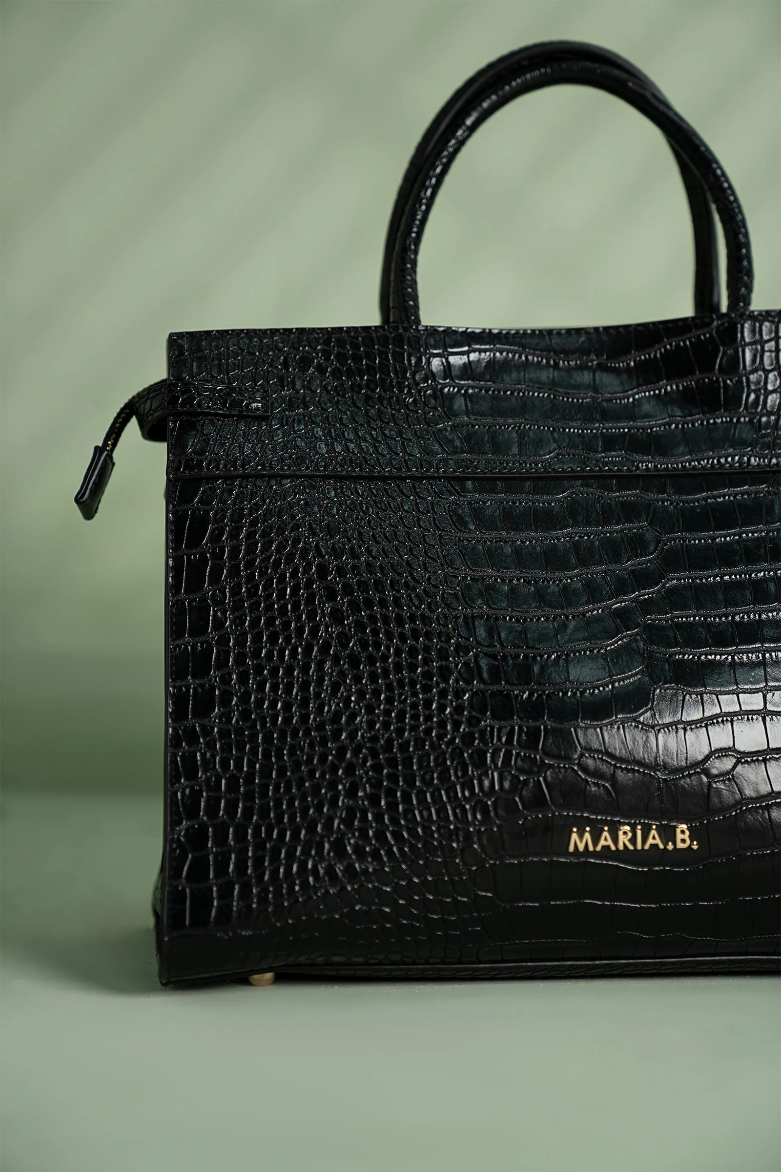 Belted Croc Tote - Image 6