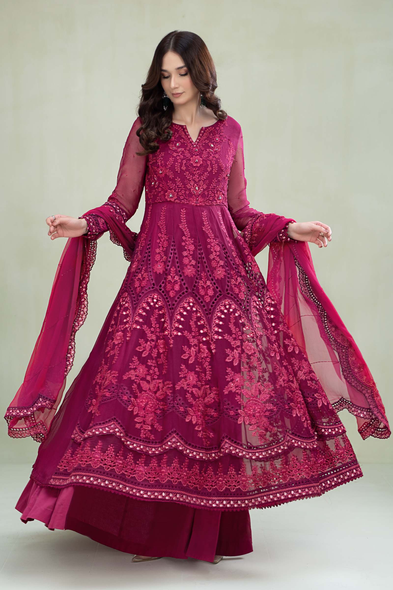 Suit Magenta Pink MCS-23-107 - Image 4