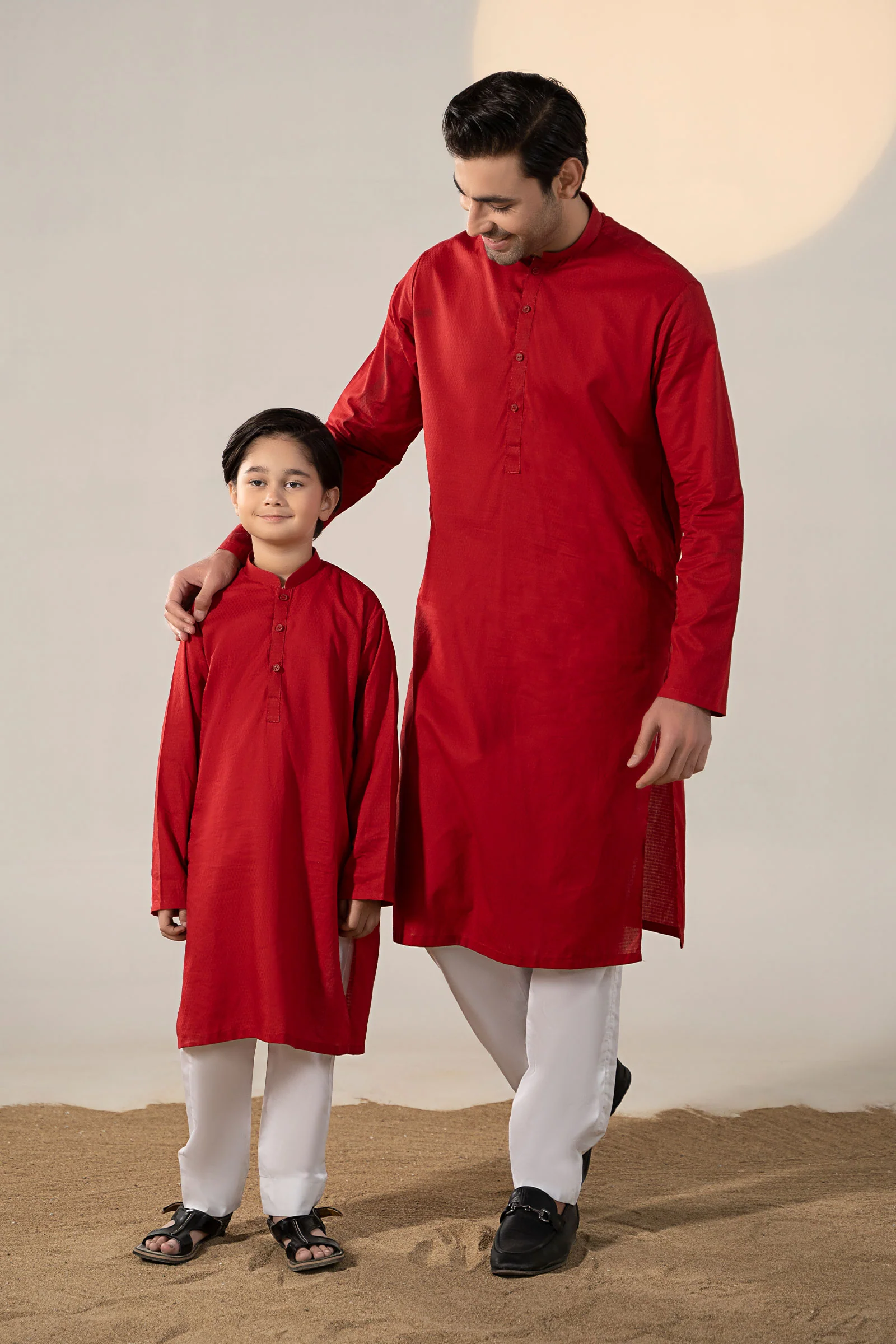 Dyed Dobby Kurta - Image 2