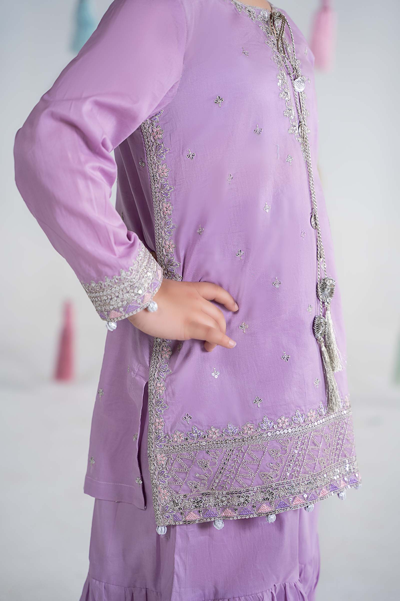3 Piece Dyed Lawn Suit - Image 5