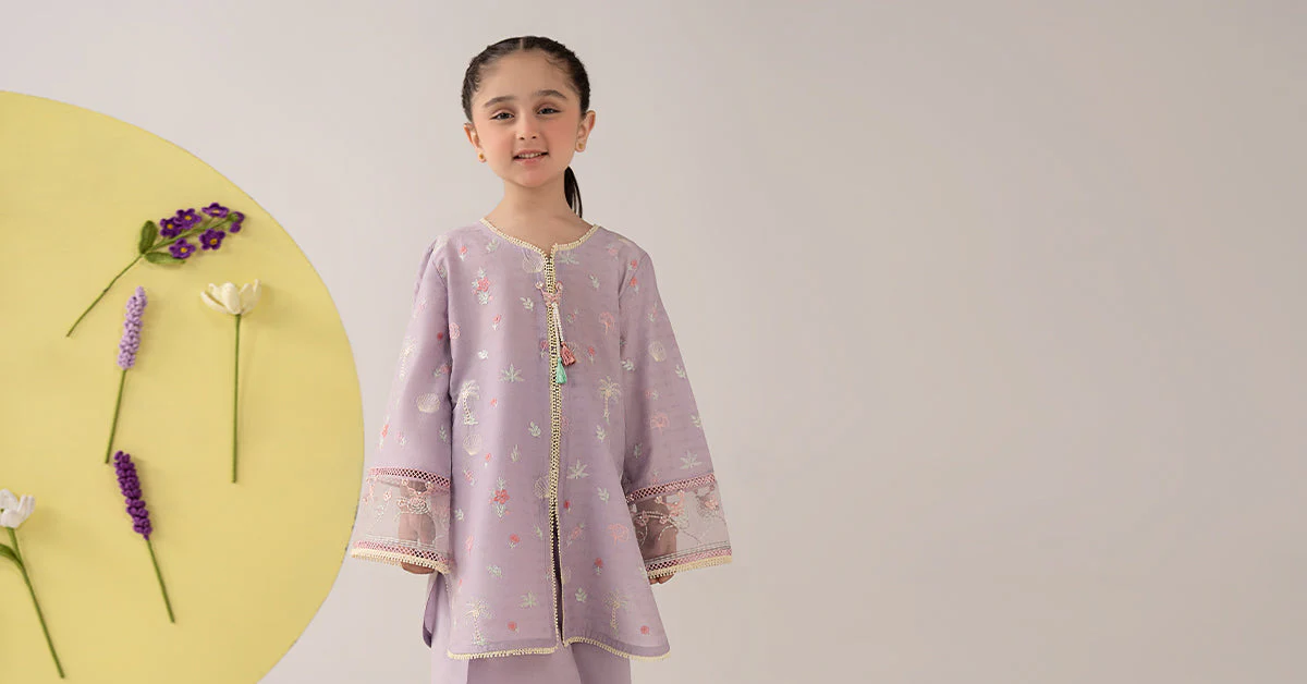 2 Piece Embroidered Dobby Lawn Suit - Image 7