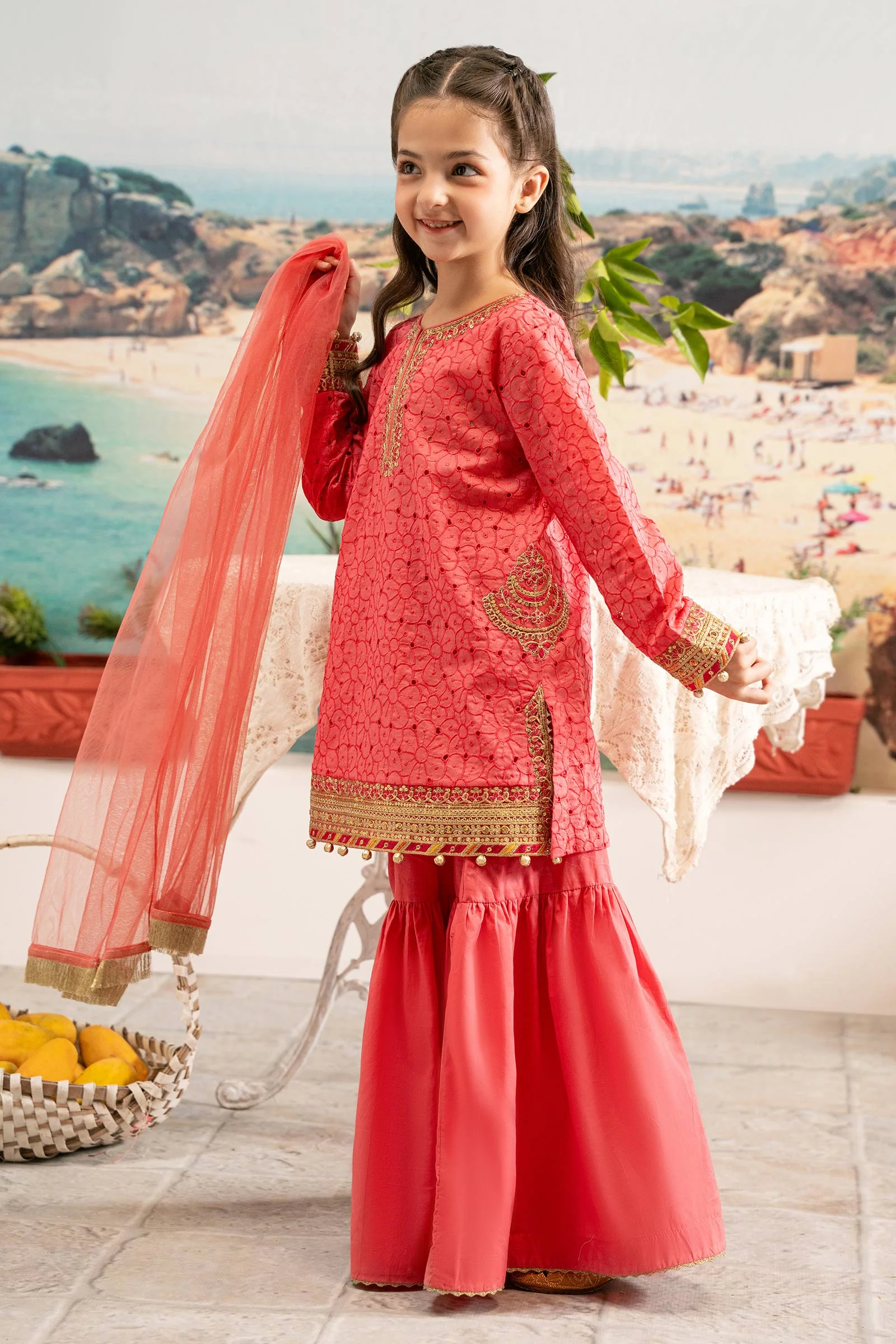 3 Piece Embroidered Lawn Suit - Image 5