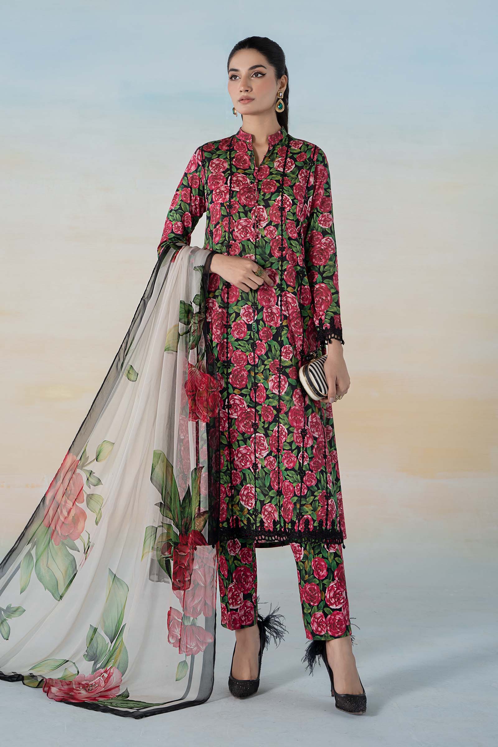 3 PIECE PRINTED LAWN SUIT
