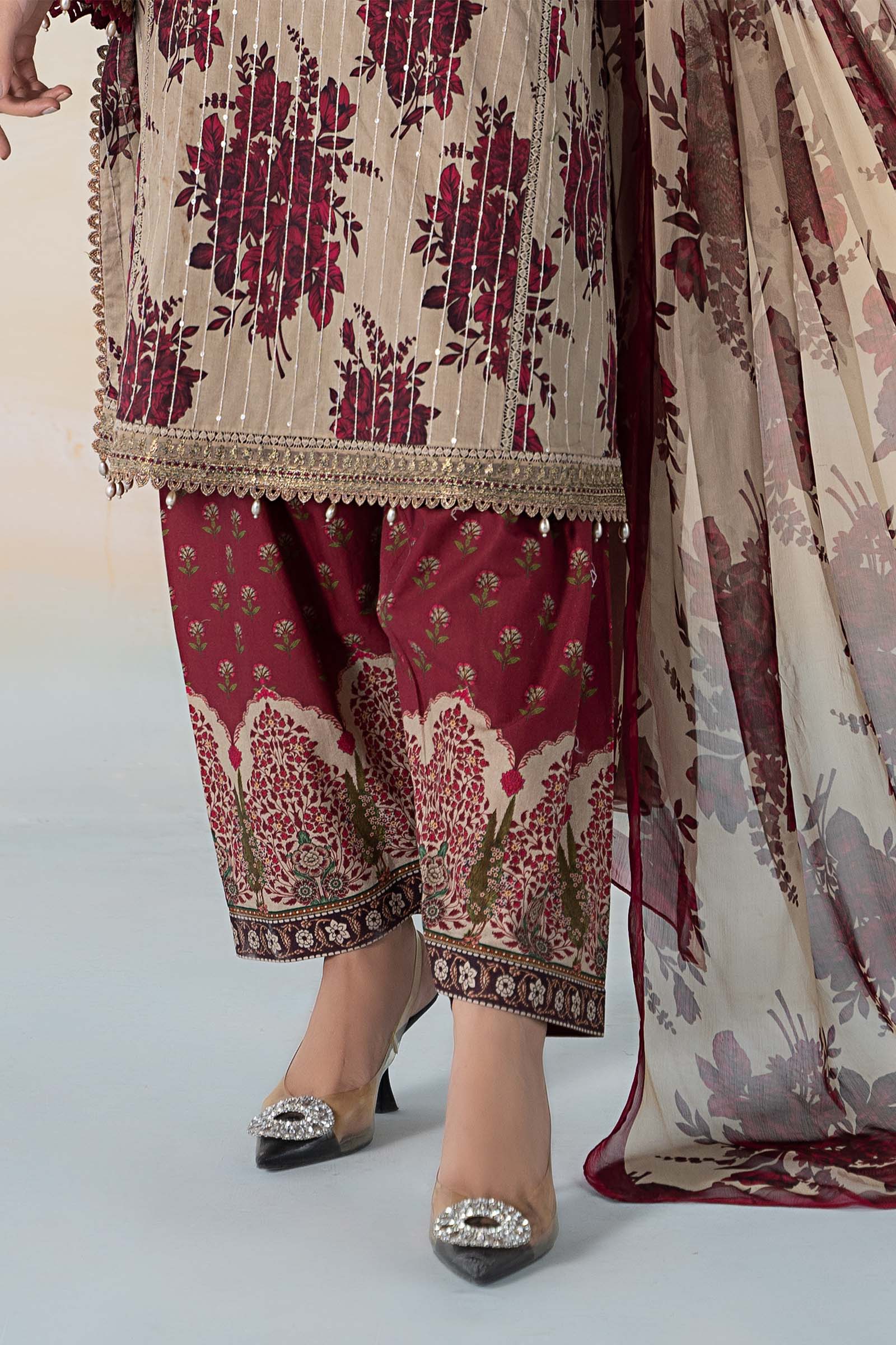 3 PIECE PRINTED LAWN SUIT - Image 4