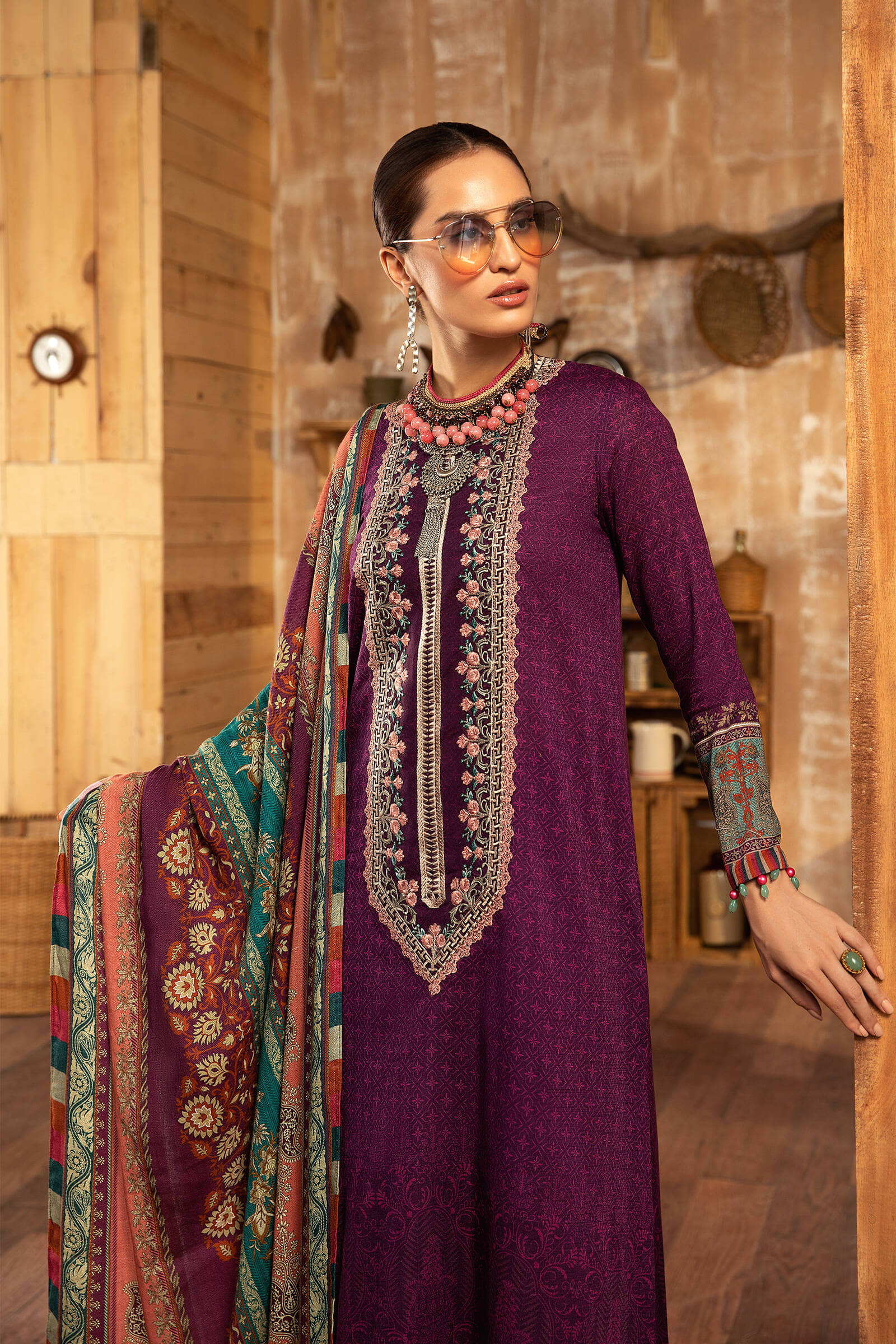 Unstitched Fabrics/M.Prints MPT-1208-A - Image 2