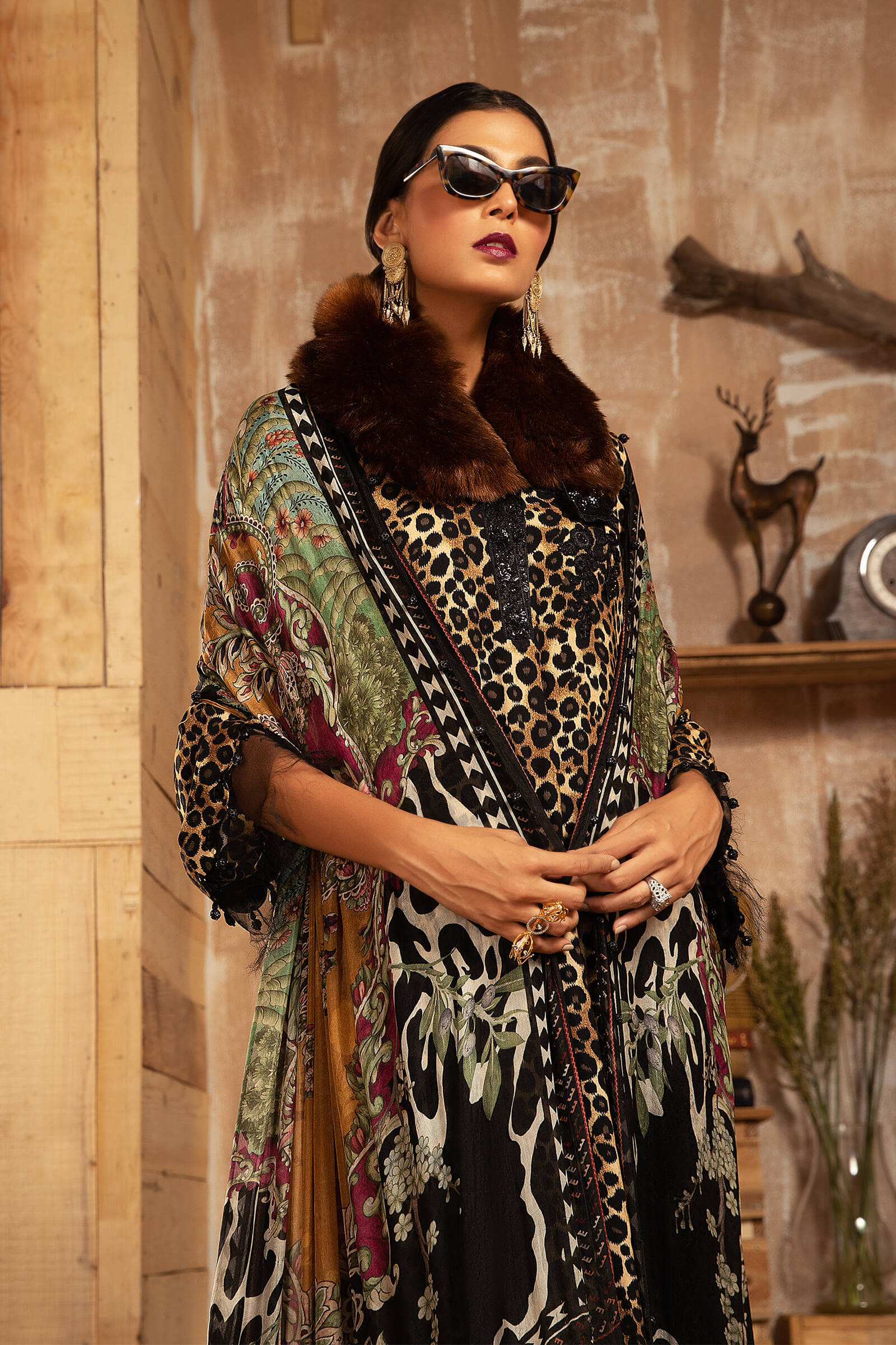 Unstitched Fabrics/M.Prints MPT-1214-A - Image 3