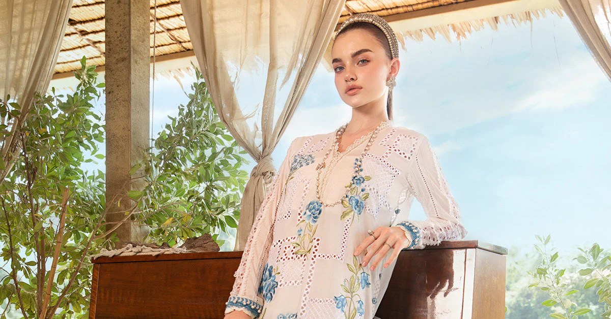 3 Piece Unstitched Printed Lawn Suit | MPT-2501-A - Image 6