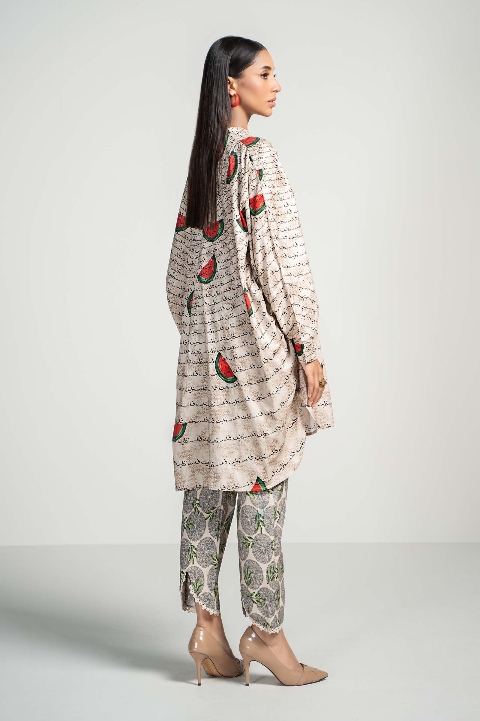3 Piece Printed Lawn Suit - Image 4