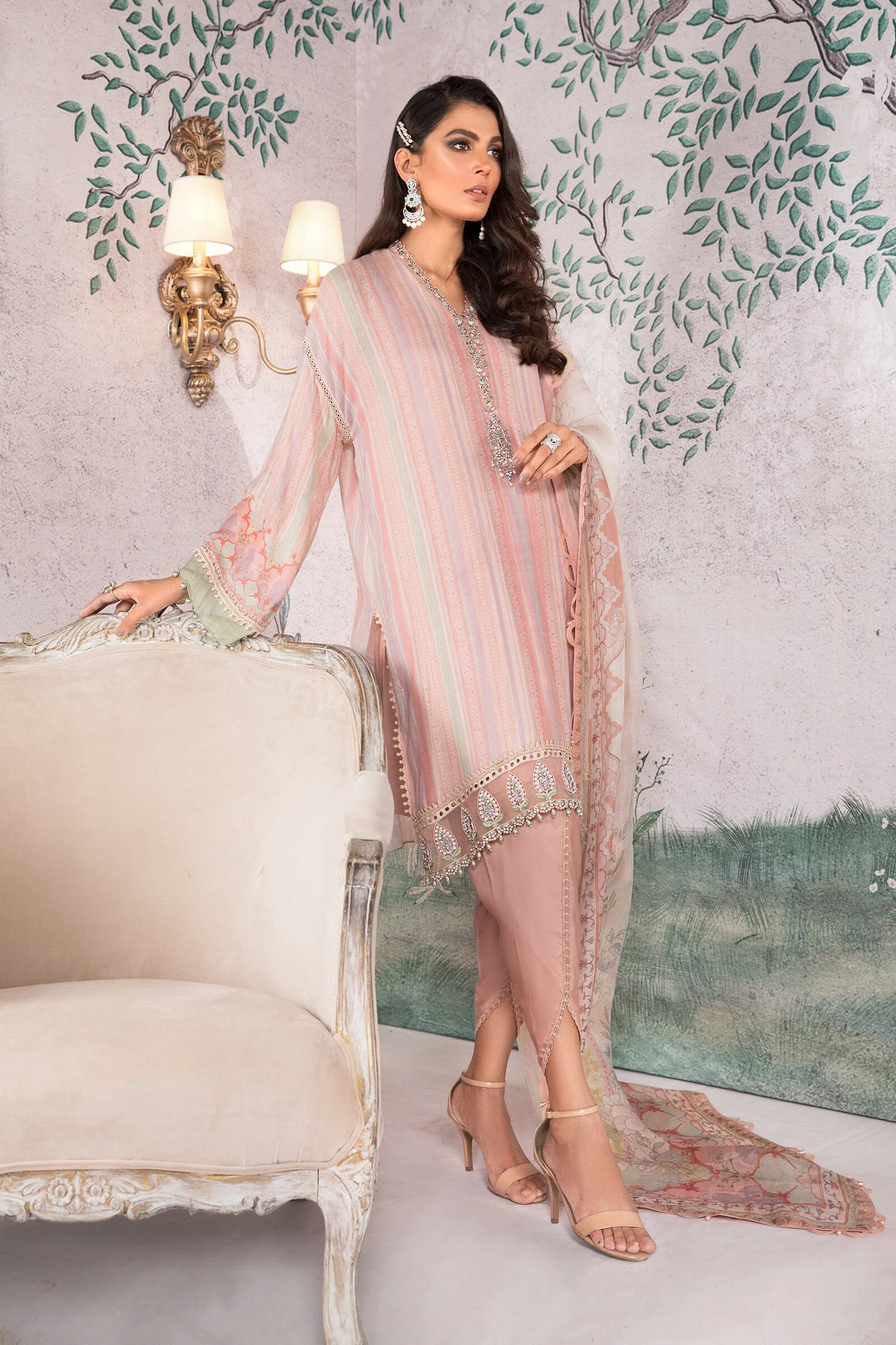Unstitched Silk Net - SN-108 - Image 2