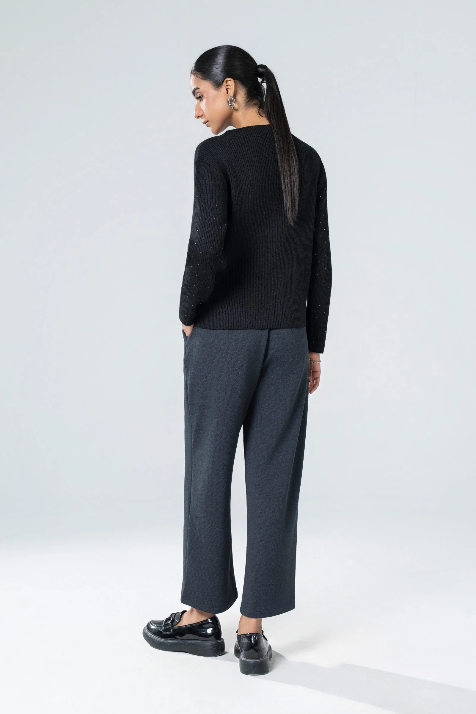 Embellished Knit Sweater - Image 4